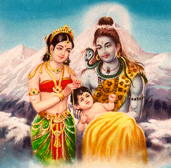 Picture Of Ayyappa With Vishnu And Shiva